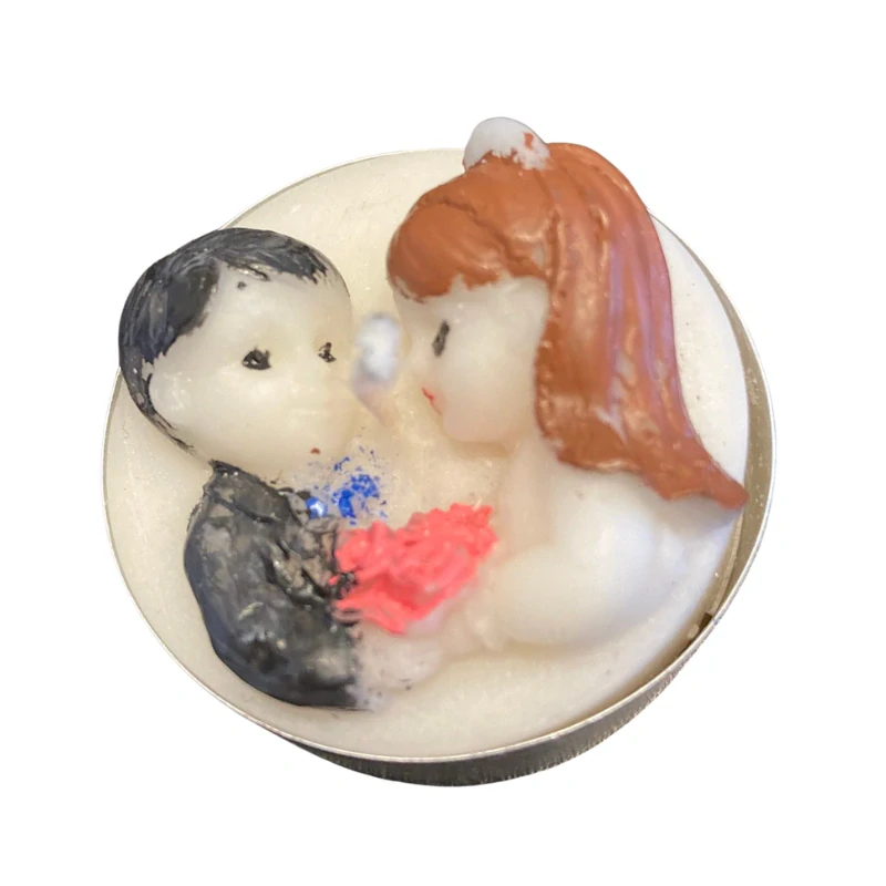 Čajová svíčka - novomanželé