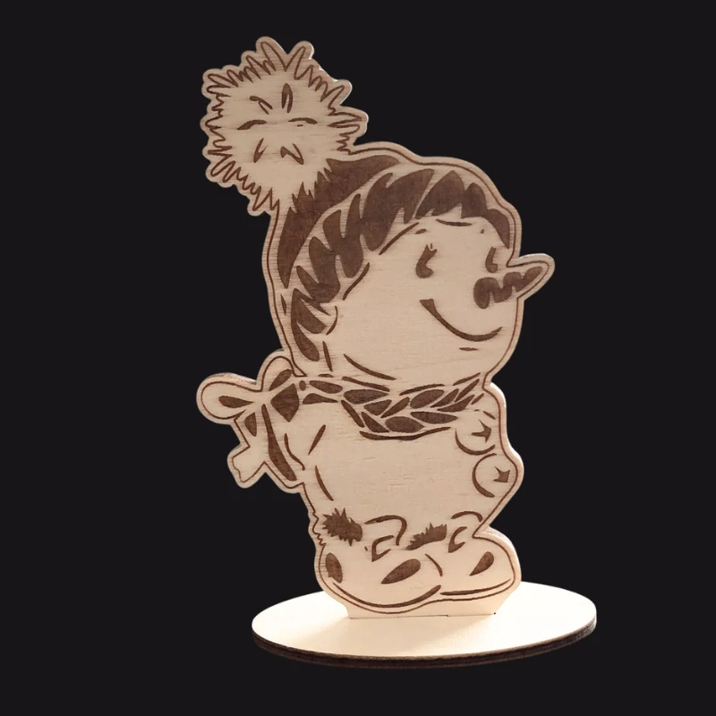 Sněhulák s dárkem