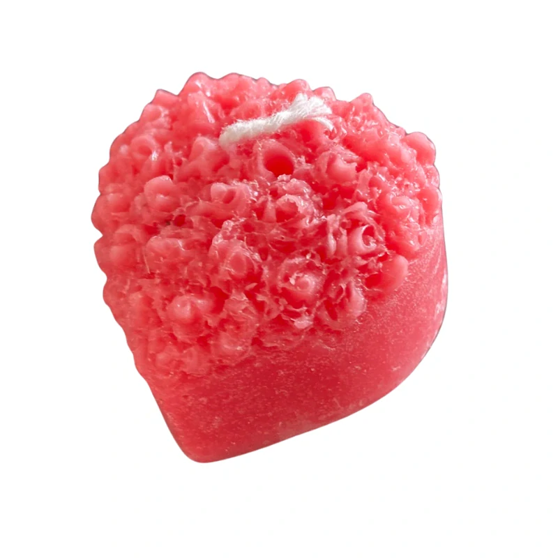 Svíčka Srdce s reliéfem