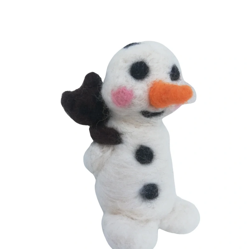 Sněhulák s medvídkem