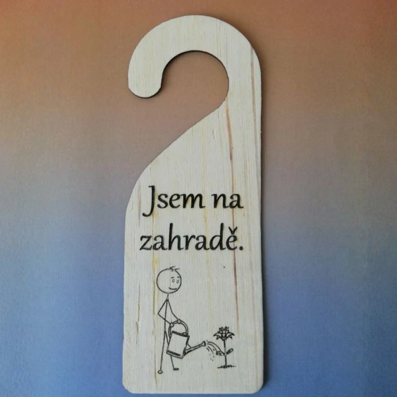 Visačka - Jsem na zahradě I.