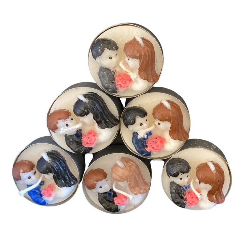 Čajová svíčka - novomanželé