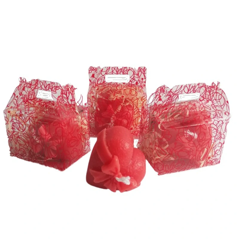 Svíčka Srdce s reliéfem