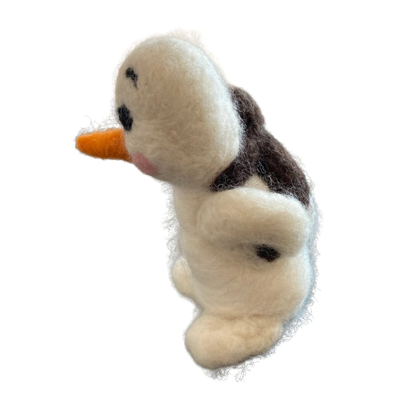 Sněhulák s medvídkem