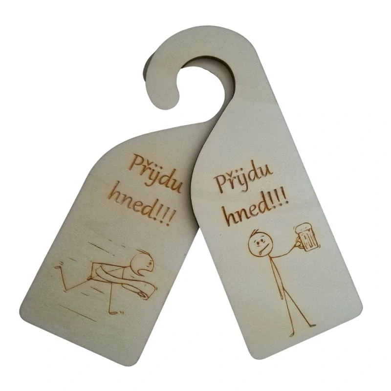 Visačka - Šel jsem na jedno