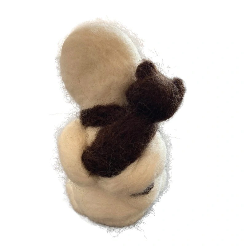 Sněhulák s medvídkem