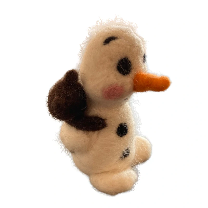 Sněhulák s medvídkem