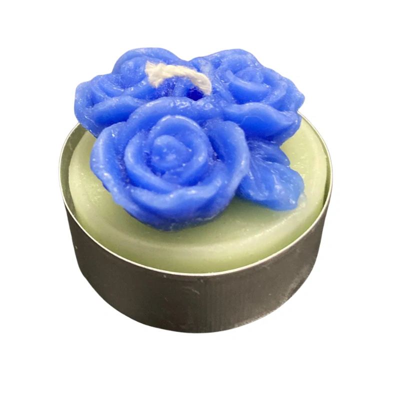 Čajová svíčka - tři růže