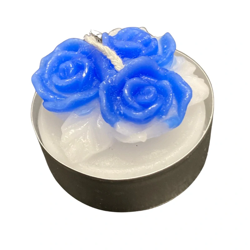 Čajová svíčka - tři růže