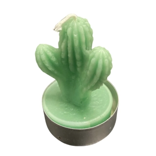 Čajová svíčka - kaktus