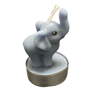 Čajová svíčka - slon