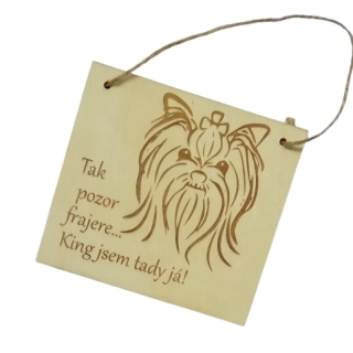 Cedulka - King - jorkšír Cloe