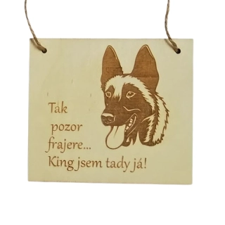 Cedulka - King - ovčák