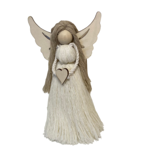 Macramé andělka Jasněnka