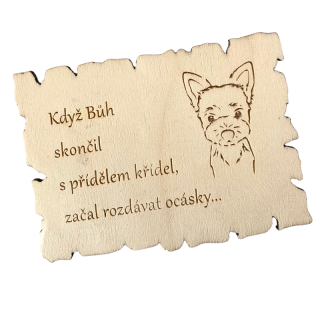 Magnetka - jorkšír Monty