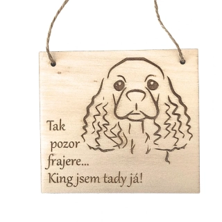 Cedulka King kokršpaněl