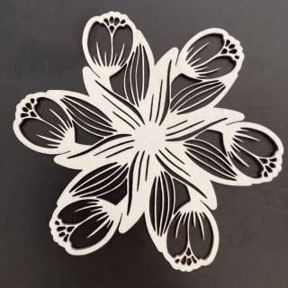 Věnec s tulipány I.