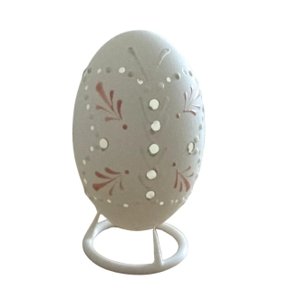 Kachní kraslice - s motýlem