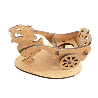 Velikonoční trakař kuře