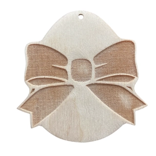 Dřevěná kraslice - gravírování