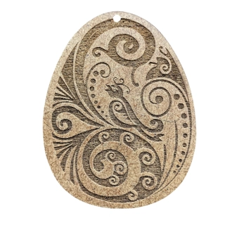 Dřevěná kraslice - MDF