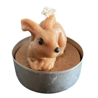 Velká čajová svíčka - zajíc
