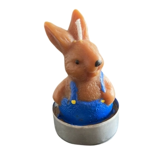 Čajová svíčka - zajíc Barnabáš