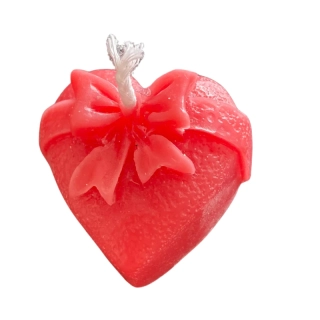 Svíčka Srdce s reliéfem