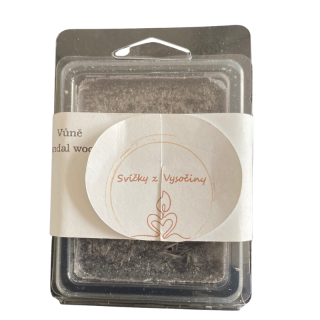 Vonný vosk - palmový krystalický vosk - Sandal wood