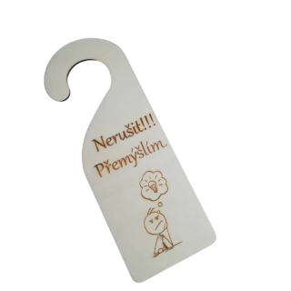 Visačka - Přemýšlím