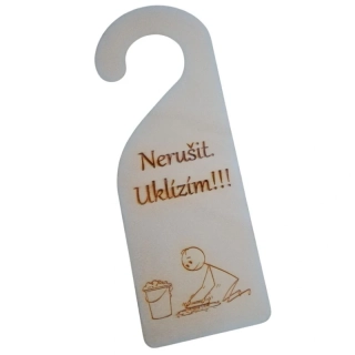 Visačka - Uklízím