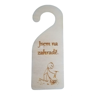 Visačka - Jsem na zahradě II.