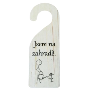 Visačka - Jsem na zahradě I.